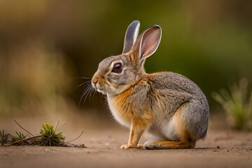 Fototapeta premium rabbit in the grass