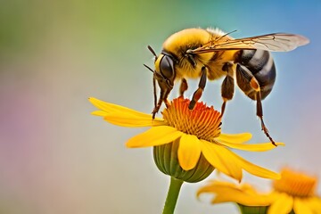 bee on flower