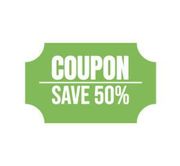 Coupon, Coupon  save 50%, 100 percent natural product