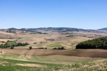 Obraz premium The rural landscape near Pienza in Tuscany. Italy