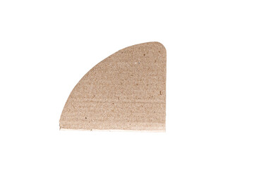 Torn Cardboard Texture For Design. Isolated PNG Paper Objects.