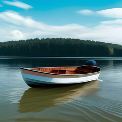 boat on lake