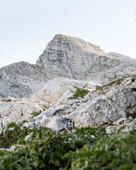 rocks in the mountains