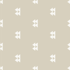 Fototapeta premium Minimal Scandinavian Southwestern Seamless Pattern