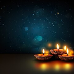 Diwali Card Banners Copy Space Wishing ideas Diwali Celebration greetings Diwali Images