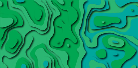 Abstract vector seamless pattern with shadows. Modern vector illustrations with hand drawn organic shapes. Trendy multicolor contemporary prints design for banners,brochures,invitations,covers.