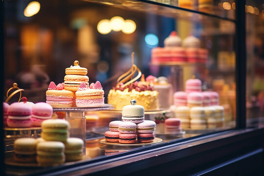 The window of a sweet shop