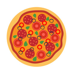Pizza Bundle icon vector. Pizza illustration sign. fast food symbol. Food logo. pizzeria mark.