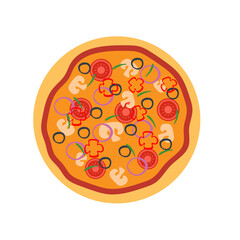 Pizza Bundle icon vector. Pizza illustration sign. fast food symbol. Food logo. pizzeria mark.