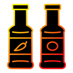 Sauce Bottle Icon
