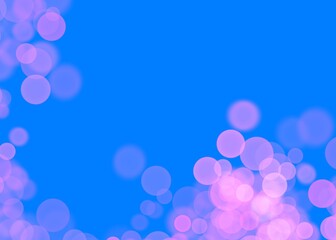 abstract background with bokeh