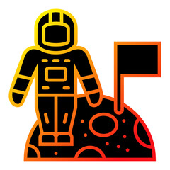 Moon Landing Icon