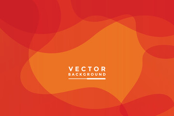 Orange background vector illustration lighting effect graphic for text and message board design infographic.