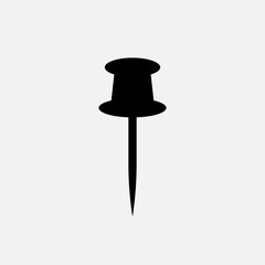 Pin Location Icon. Map Pointer Vector, Sign and Symbol for Design, Presentation, Website or Apps Elements.      