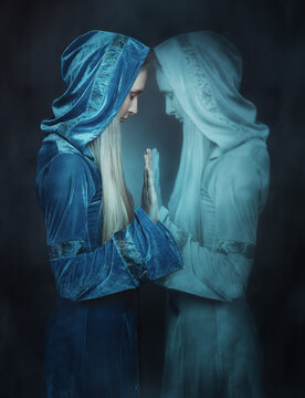 Ethereal twin soul. Astral projection