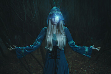 Dark magical goddess