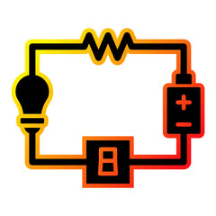 Electric Circuit Icon
