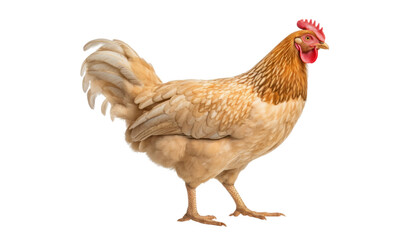 Fototapeta premium rooster isolated on transparent background cutout