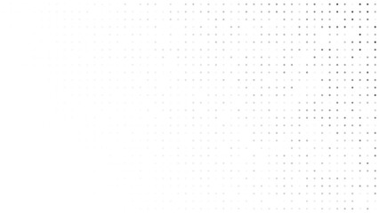 Monochrome halftone background with dots