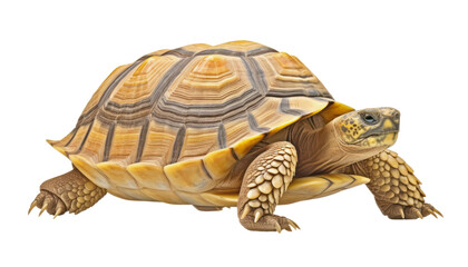 Fototapeta premium turtle isolated on transparent background cutout