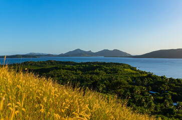 Fototapeta premium Top view of Nacula island