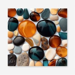 Collection of semiprecious stones