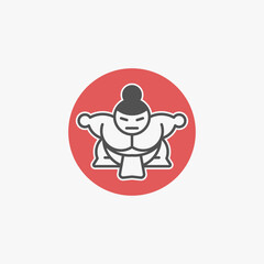 Sumo mascot logo