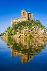Fototapeta na wymiar Almourol castle, Portugal