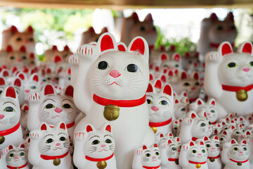 豪徳寺の招き猫