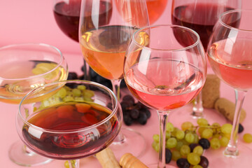 Gourmet drink concept, delicious alcohol drink - wine