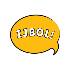 IJBOL ex Lol phrase. Gen-Z version of LOL, stands for I just burst out laughing