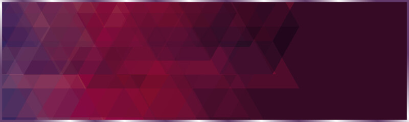 Obraz premium Abstract Purple Banner Background