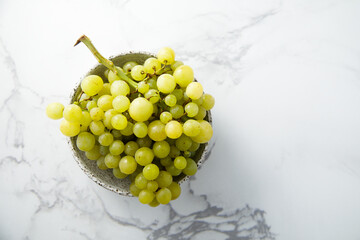 White grape in a bowl