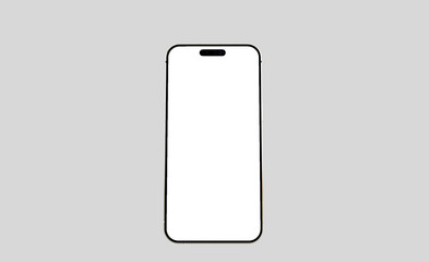 3d rendered Realistic phone mockup design