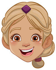 Smiling Indian Woman with Youthful Charm