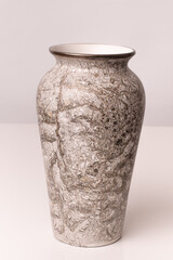 vase on white background