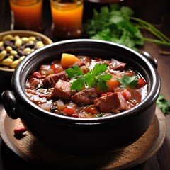 Stew with Vegetables and Herbs