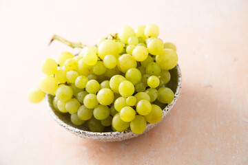 White grape in a bowl