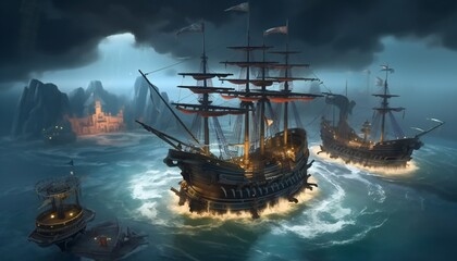 The Pirate Vortex illustration