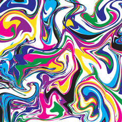 Liquid abstract background template.