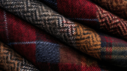 Tweed Fabric background