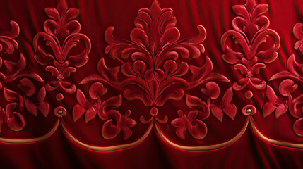 red velvet fabric background