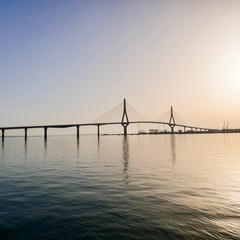 bridge over the river