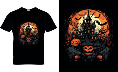 Halloween T-Shirt Design,Ai Generated,Thanksgiving T'shirt design,Black cat Pumpkin,Halloween pumpkin t-shirt design vector,24