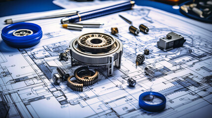 Blueprint of a product design