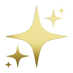 golden spakling star