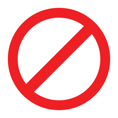 prohibition forbidden sign, deny, not allowed, ban, banned