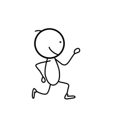 stickman stick figure sketch cartoon