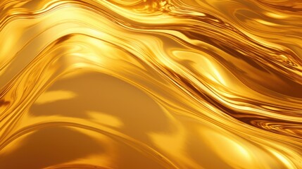 Golden yellow flowing viscous thick dense liquid texture concept background. Beautiful abstract sticky fluid background for web design backgrounds and slide show wallpapers..