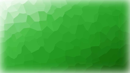 Green gradient abstract background of pattern triangles low poly.